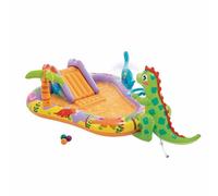 Intex Play Center Dino Park 56139NP Inflatable Swimming Pool, 201 x 157 x 69 cm, 2+ Years