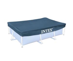 Intex Pool Cover Swimming Pool Protector Pool Safety Cover Rectangular 28038