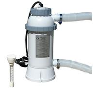 Intex Pool Heater For Swimming Pool With UK RCD plug in Grey | Size: 2kg Intex Grey 2kg