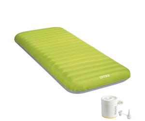 Intex Premaire Dura-Beam Camping Mat w/ USB150, Inflated Size: 76cm x 1.91m x 17cm (64097NP)