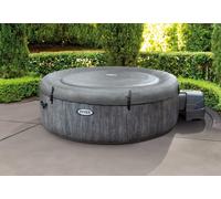 Intex PureSpa Greywood Deluxe 4 Person Inflatable Hot Tub#28440