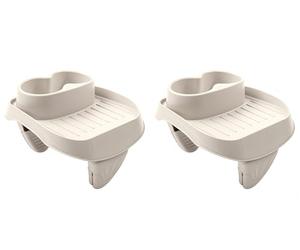 Intex PureSpa Plastic Beverage Holder-Beige 26 x 22 x 18 cm (Pack of 2)