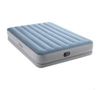Intex Queen Dura-Beam Comfort Air Bed with Fastfill USB Pump, Inflated Size: 152 x 203 x 36 cm (64159), Black/Grey, Black/Grey