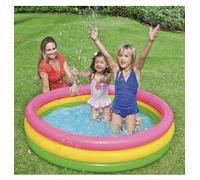 Intex Rainbow Paddling Pool Padded Bottom Strong Durable UK Fast Dispatch Free