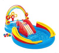 Intex Inflatable Rainbow Ring Play Centre Paddling Pool