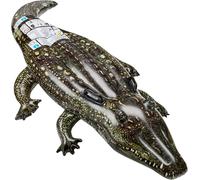 Intex Realistic Crocodile Gator Swimming Pool Ride-On