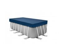 Intex Rectangular Swimming Pool Cover - All Seasons Deluxe Debris Cover Prism Frame Pool 4M X 2M