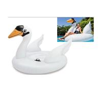 Intex Ride On Swan Inflatable Pool Float Swimming Pool Lounger Water Beach