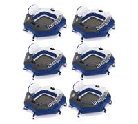 Intex River Run 1 Person Inflatable Tube Raft Float for Lake Pool & River 6 Pack