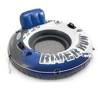 Intex River Run I Sport Lounge, Inflatable Water Float, 53" Diameter