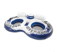 Intex River Run Inflatable Wheel Double Wheel Black, Blue, White