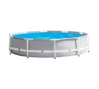 Intex Round Above Ground Prisma Frame Range Pool Grey 305 x 76 cm