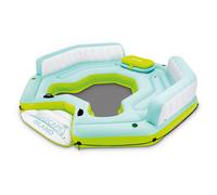 Intex Seascape Inflatable Island Float Ultimate Water Hangout Lounge w