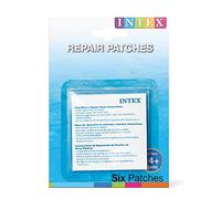 Intex Self Adhesive Vinyl Plastic Inflatable Repair Patch - Pack of 6