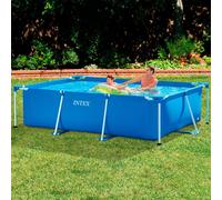 Intex Small Frame Collapsible 300x200x75 Cm Rectangular Tubular Pool