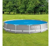 Intex Solar Pool Cover Blue 348 Cm Polyethylene