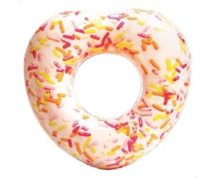 Intex Sprinkle Donut Heart Tube, Inflated Size: 94cm x 89cm x 25cm (56253NP)