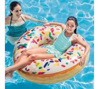 Intex Sprinkle Donut Inflatable Tube - 39" Pool Float for Summer Fun