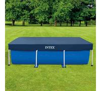 Intex Pool Cover Swimming Pool Protector Pool Safety Cover Rectangular 28038