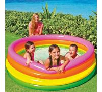 Intex Sunset 4 Rings Pool Multicolor 617 Liters
