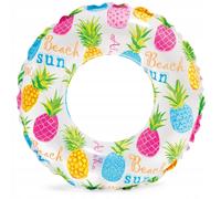 Intex Swim Ring Tube Inflatable Swimming Pool Float Pineapple 24"