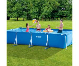 Intex Swimming Pool Rectangular Frame 450X220X84 Cm 28273Np