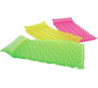 Intex Tote 'N Float Wave Mat built-in pillow chamber Inflatabale Mat 229X86 ASS3