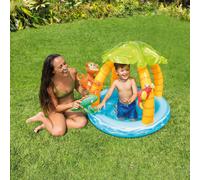 Intex Tropical Island Inflatable Kiddie Pool - 86cm x 102cm