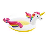 Intex Unicorn Spray Pool, Inflatable Pool with Repair Patch, Play Centre for Gar