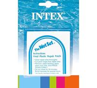 INTEX Wet Set Adhesive Vinyl Plastic Repair Patch - 6 Pack | 59631EP