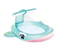 Intex Whale Spray Pool, Inflatable Pool with Repair Patch, Play Centre for Garde