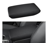 INTGET Center Console Cover for 2025 2026 Honda Civic Accessories 2022 2023 2024 Leather Interior 11th gen Civic Sport Hatchback Car Arm Rest Armrest Cover Lid Protector Seat Elbow (Black Stitches)