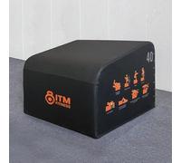 InTheMarket Glute Wedge Box for Yoga and Squats - Durable Foam Wedge Design - Yoga Block Alternative - Glutes Workout Equipment, Gym Accessories for Strength Training, Portable