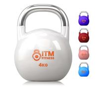 InTheMarket - ITM Fitness Competition Kettlebell - Ergonomic Handles, Uniform Size, Ideal for Strength Training & CrossFit - 4-28KG (16, Kilograms)