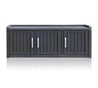 InTheMarket Large Outdoor Storage Box with Lockable Lid - Weather-Resistant Resin or Polypropylene - 118L to 880L - Waterproof Deck Box for Patio, Garden, Garage - Dual-Use Seat & Organizer Bin