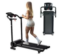 InTheMarket Power Track 500 Treadmill has speeds of 1km/h to 12km/h - Treadmill With 12 Preset Fitness Programs, Pulse Monitor, 1.5HP Motor Power & LED Display - 2 Years Warranty