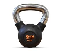 InTheMarket Rubber Kettlebell Set - Durable Fitness Weights with Ergonomic Non-Slip Handle, Best for Strength Training, Home Exercise, and Gym Equipment, (4kg to 28kg), Black