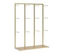 Intimate Apparel Display Rack Adjustable Wall-Mounted Bra and Short Hanr d 100x40x135cm - t for Retail Stores and Shopping Malls