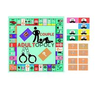 Intimate Couples Opoly Board Game Adultopoly Board Game And Challenges Love And Laughter Couples Adultopoly Adult