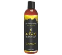Intimate Earth Relax - Massage Oil - Lemon Balm & Coconut (120ml)