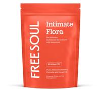 Intimate Flora Probiotics for Women | 20 Billion CFU Fortified with 15,000mg Cranberry, Fenugr hlorella | Bio Cultures for Women's Intimate Flora | 60 Capsules | Free Soul