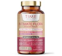Intimate Flora | Probiotics for Women | Nutritionist Approved | 120 Capsules | 30 Billion CFU 12-Strain Probiotic | 15,000mg Cranberry Extract | D Mannose | Bio Cultures for Microbiome & Gut | Vegan