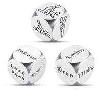 Intimate Game Dice Set for Adults, Gift for Man or Woman on Dates, Valentine’s Day, or Anniversaries
