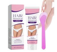 Intimate Hair Removal Cream | Skin Balm 120g with Scraper,Hair Removal Cream for Intimate Areas,for Bikini Lines Underarms Legs Private Area