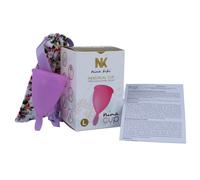 Intimate hygiene nina cup menstruation cup size purple l, Width 43 mm, Department Couple, Poids 0.038 Kg