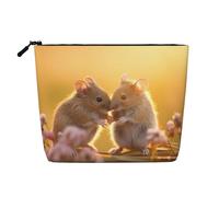Intimate mice Women's toiletry and cosmetic bag, unisex toiletry storage bag, personal care storage bag