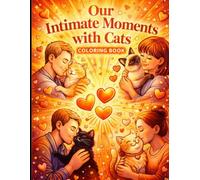 Intimate moments with cats coloring book: A Mindful Adult Coloring Book Celebrating Love, Connection, and Quiet Companionship