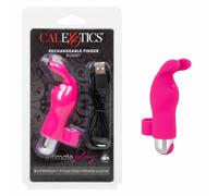 Intimate Play Pink Bunny Rabbit Masturbation Finger Vibrator USB Rechargeable