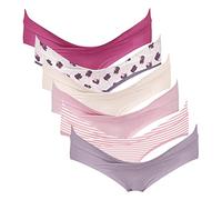 Intimate Portal Maternity Knickers Postpartum Underwear Under Bump Pregnancy Pants 6-pk Blume XL