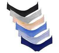 Intimate Portal Maternity Knickers Pregnancy Pants Under Bump Underwear | Soft Cotton Postpartum Bikini Briefs, Low Rise, Under Belly, Comfort for All Stages, After Birth & C-Section